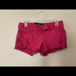 Maroon shorts